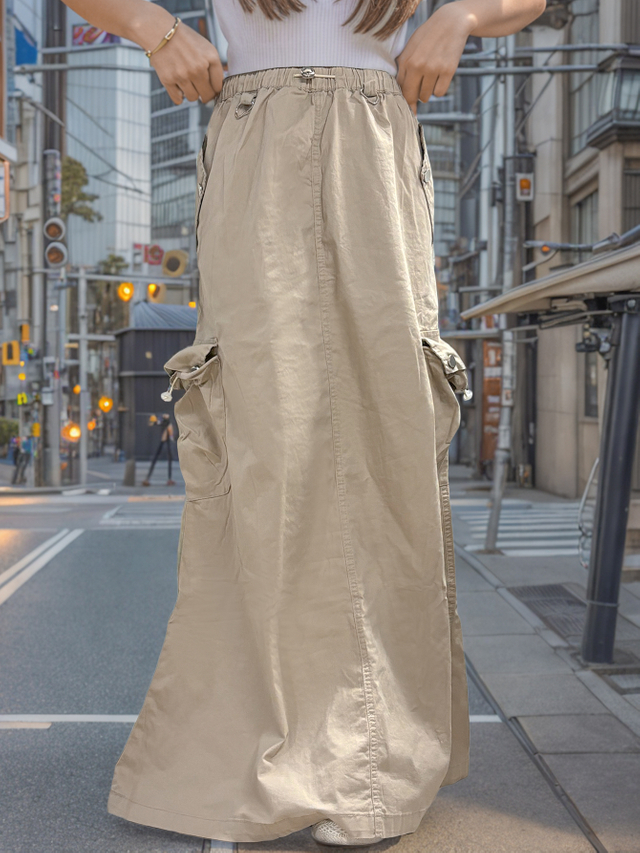 GILIPUR Korean Version of Denim Half-body Skirt TL0514