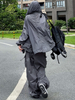 GILIPUR Y2k Street Style Fashion Drawstring Waist Cargo Pants MH011