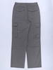 GILIPUR Gray Loose Fit Vintage Workwear Casual Pants