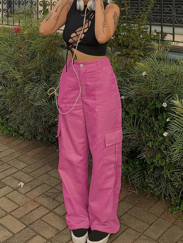 GILIPUR Vintage Hip Hop Street Casual Work Pants TL351