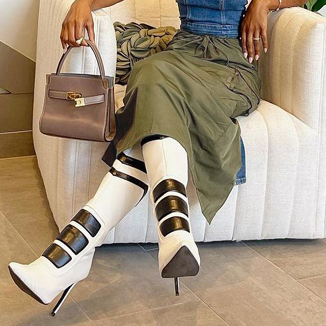 GILIPUR Women's High Waist Drawstring Long Skirt Ankle Length Skirts with Pockets MH307